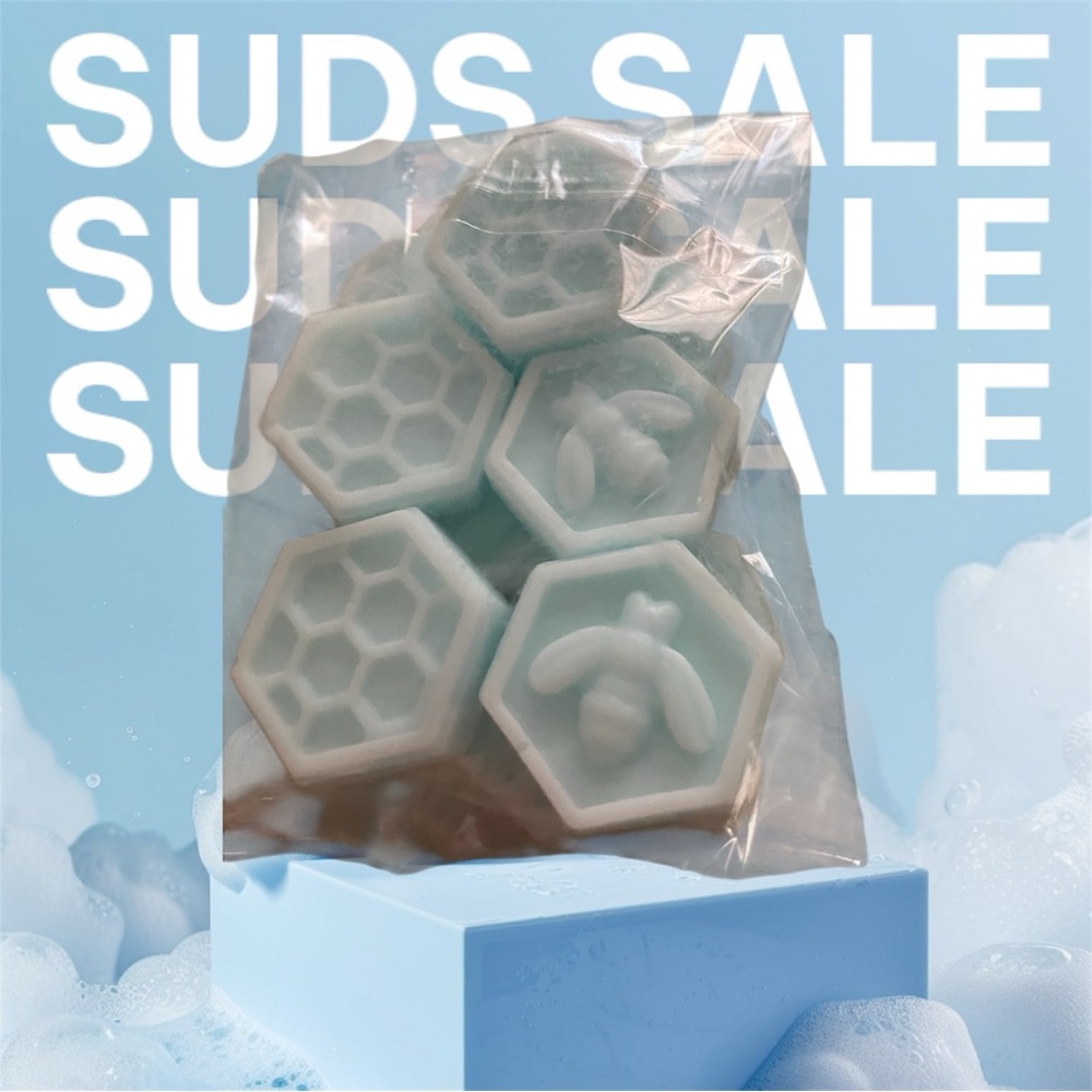 Handmade Goat Milk Mini Soap 2 packs for $7.00. Vegan and Cruelty Free.